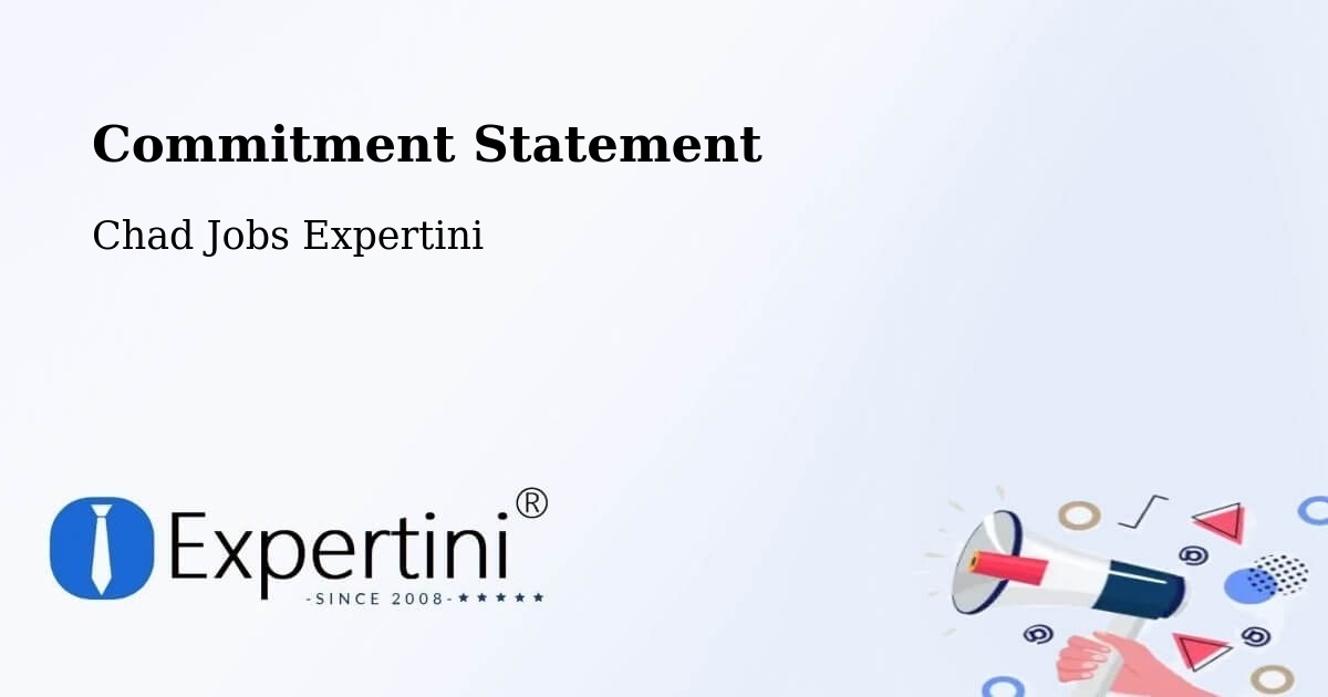 Corporate Commitment – Moïssala - Chad Jobs Expertini