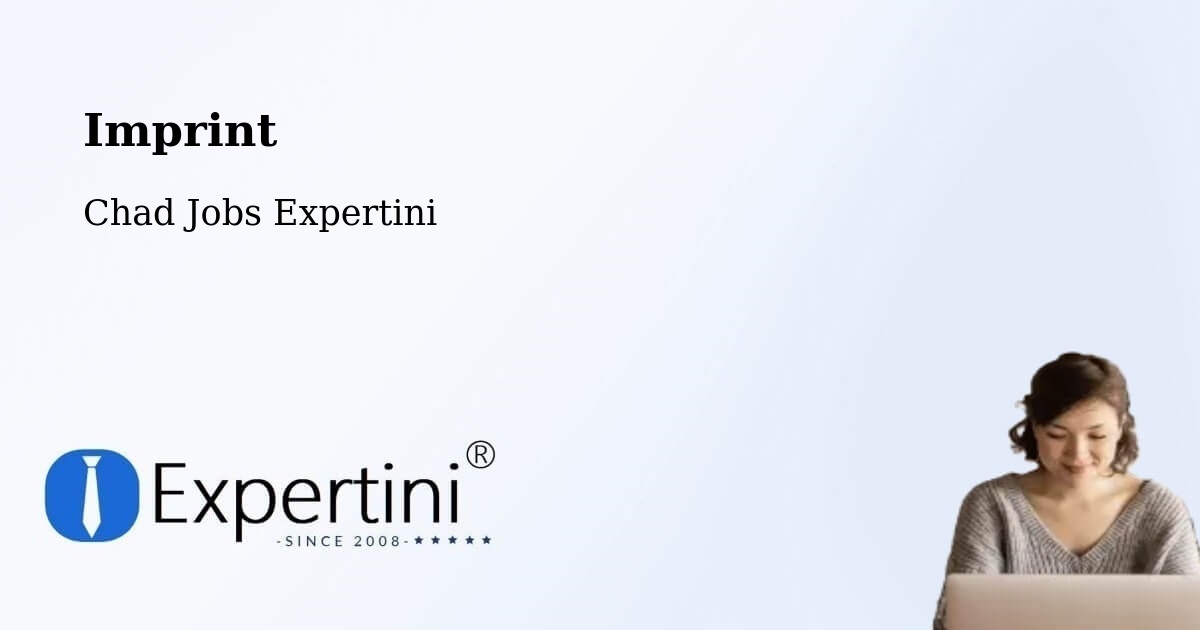 Imprint – Moïssala - Chad Jobs Expertini